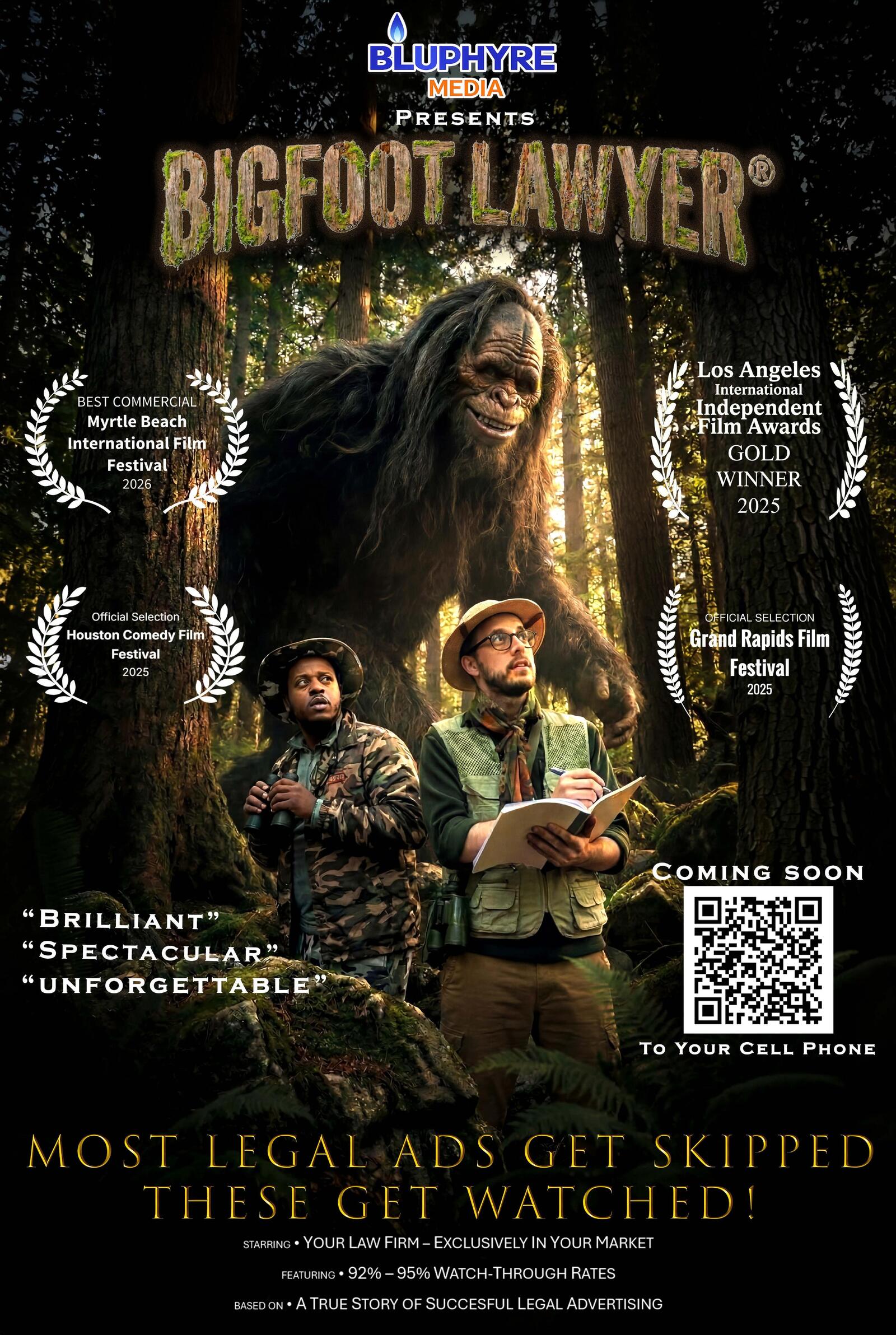 Bigfoot Lawyer — Bluphyre Media Branding Campaign